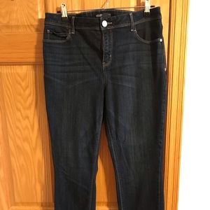 Simply Vera Wang Skinny Jeans. Size 14. Like new!